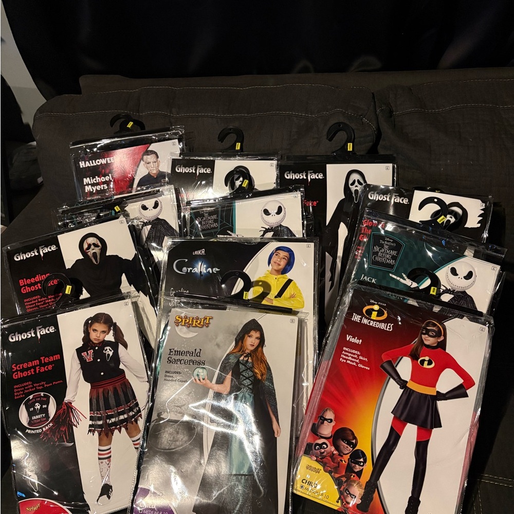 Assorted Halloween Costumes